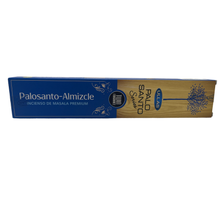 Incienso Palo Santo y Almizcle - Ullas Palo Santo Series - 1 cajetilla de 15gr - Premium Masala Incense India