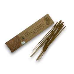 GOLOKA Incienso Orgánico Astagandha - Natural Masala Incense - 1 cajetilla de 15gr
