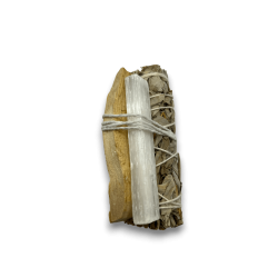 Gebonden Witte Salie, Palo Santo en Seleniet |...