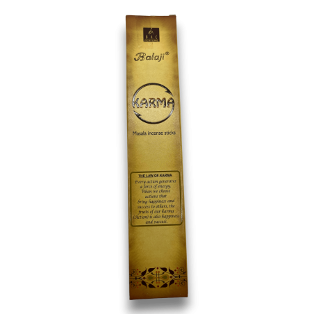 Incenso BALAJI Karma - Incenso Masala - 1 caixa de 15gr