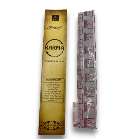 Incenso BALAJI Karma - Incenso Masala - 1 caixa de 15gr