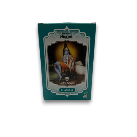 GHASSOUL Xampú Mineral Radhe Shyam 100% Natural - 100gr.