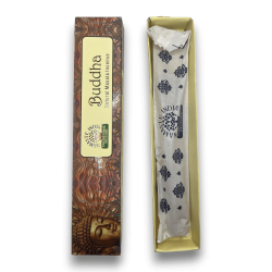 Incenso de Buda Namaste Índia - Buda - Agarbathi Indiano Tradicional - Mandala Masala Natural - Feito à mão