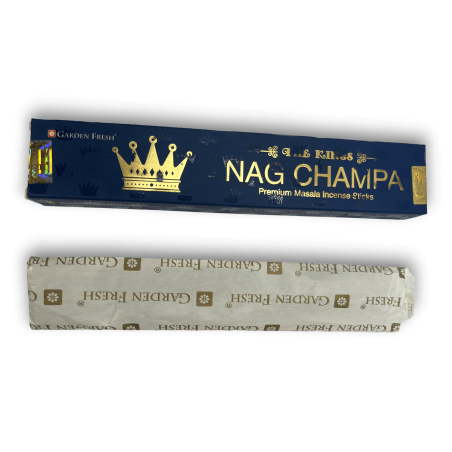 GARDEN FRESH Incienso Nag Champa - Premium Masala Incense Sticks - 15gr.