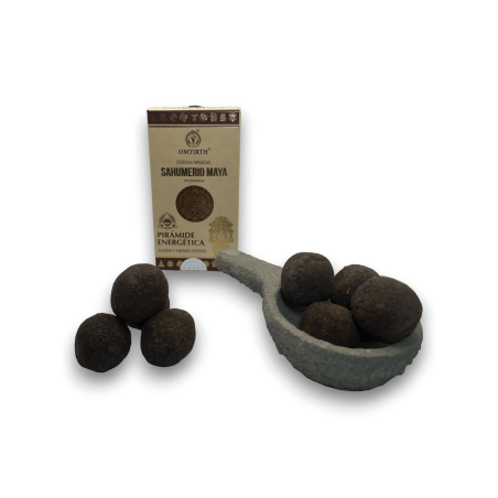 Mayan Incense Magical Spheres Energy Pyramid - Joy and Positive Energy - OMTIRTH Bombitas