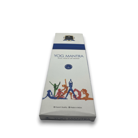 Alaukik Yoga Mantra Wierook - Yog Mantra - Grootverpakking 90gr - 55-65 stokjes - Made in India
