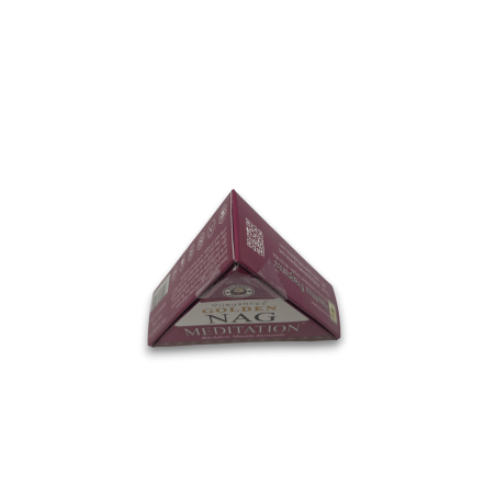GOLDEN NAG Cones de refluxo de meditação - Cones de incenso Blackflow - 10 cones