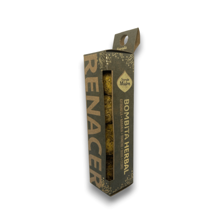 Renacer Sagrada Madre Herbal Bombitas - Citronella, Orange, Rosemary, Rue and Cedar - 4 bombitas