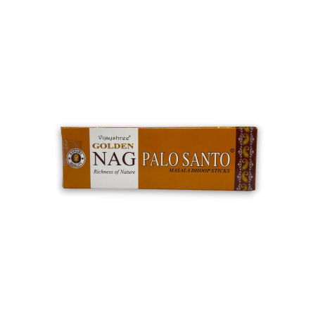 GOLDEN NAG Dhoop Incenso Palo Santo - Masala Dhoop Sticks - 1 pacote de 10 sticks