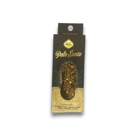 Stick Palo Santo Sagrada Madre - Incienso Stick - Palo Santo Perú, Rosa, Lavanda, Cedro, Naranja, Eucalipto y Laurel
