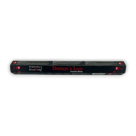 Incienso Lujuria del Demonio Stamford Mistico - Demon's Lust - 1 Cajita de 15 barritas Canela y Clavo
