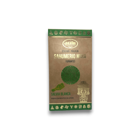 Mayan Defuming Bombs White Sage AUM FRAGRANCES - Sfere magice Mayan Sahumerio 8 Purification Tâmaie Bombe