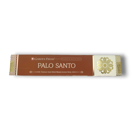 Palo Santo Räucherstäbchen GARDEN FRESH - Premium Masala Räucherstäbchen - 15gr.