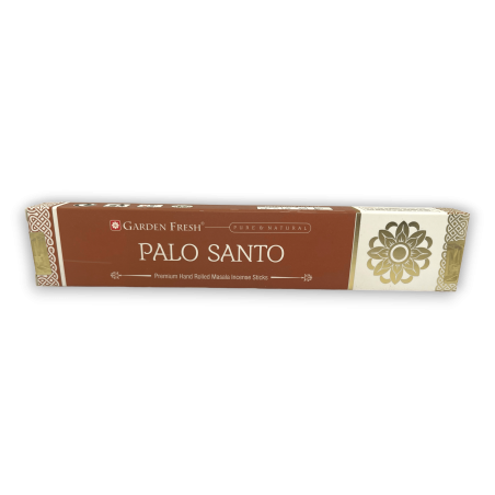Palo Santo Räucherstäbchen GARDEN FRESH - Premium Masala Räucherstäbchen - 15gr.