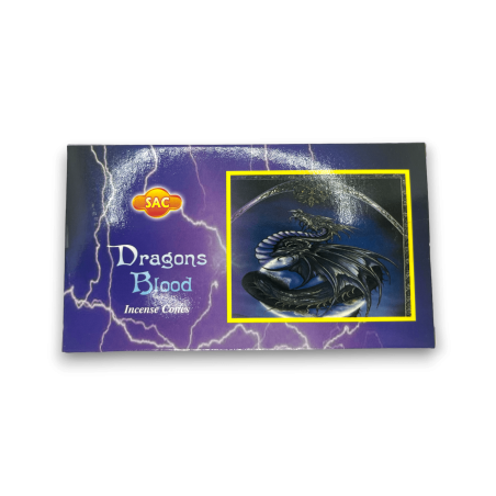 Dragon's Blood Incense Cones SAC Dragons Blood Incense Cones - 1 pack of 10 cones