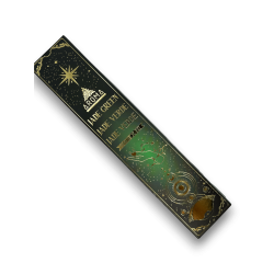 طقم البخور الكريستالي من Green Jade Incense AROMA Smudge - أعواد البخور بالمعادن - صندوق واحد 20 جرام.