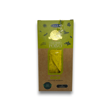 Weinraute Räucherstäbchen Pulver ULLAS - 25 Gramm