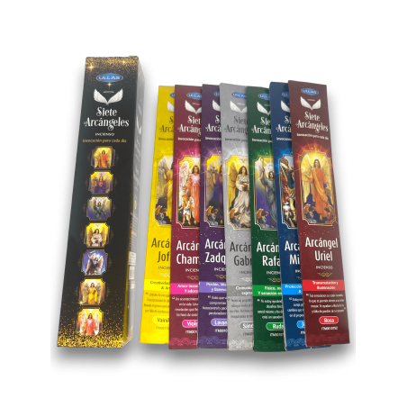 七大天使のお香ULLAS 7 Archangels - お香5本入り7パッケージ