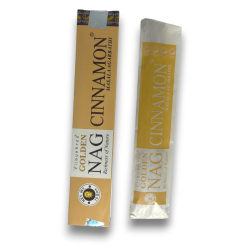 Incienso Canela GOLDEN NAG Vijayshree Fragance - 1 Cajetilla de 15gr.