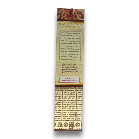 Goloka Chandan Masala Sandelholz Räucherstäbchen - 1 Packung à 15gr.