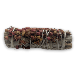 Atado de Salvia Blanca y Semilla de Pirul...