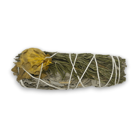 Atado de Salvia de la Paz Smudge Made in México - Atado de Hierba 10cm