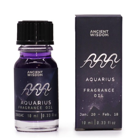 Aceite de Fragancia Zodiaco Acuario Elemento Aire - 10ml Ancient Wisdom