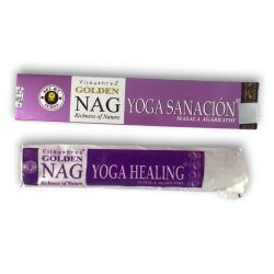 Yoga Healing Rökelse GOLDEN NAG Yoga Healing Vijayshree Doft - 1 ask med 15gr.