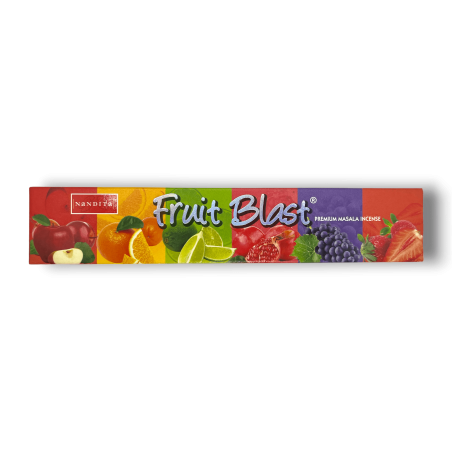 Nandita Fruit Blast Encens - Encens Masala Premium 1 paquet de 15gr.