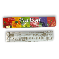 Incienso Nandita Fruist Blast - Premium Masala Incense 1 cajetilla de 15gr.