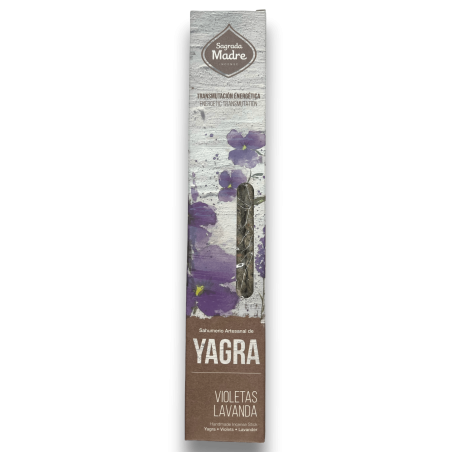 Yagra Weihrauch Veilchen Lavendel Heilige Mutter Handwerklicher Weihrauch