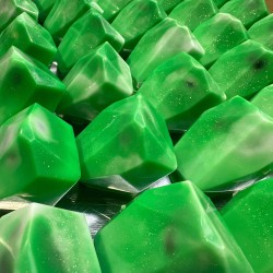 Earth Element Elemental Glass Soap - Soap with Mineral Inside