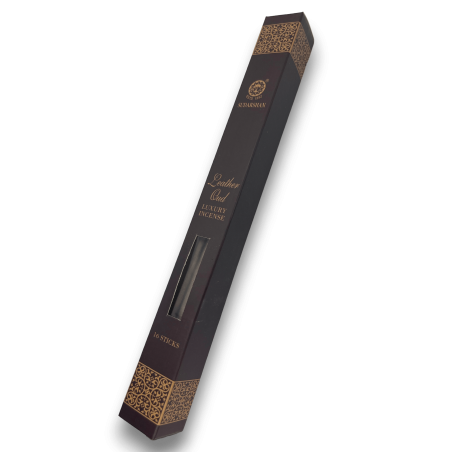 Encens Leather Oud Sudarshan Luxury Incense - 16 barretes
