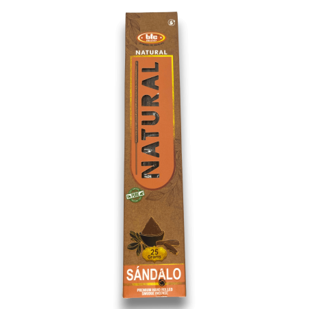BIC Natural Organic Sandelholz Räucherstäbchen - 25 Gramm Schachtel