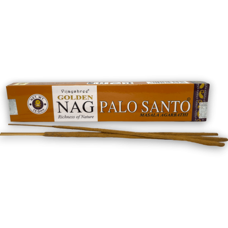 パロサント お香GOLDEN NAGパロサント ビジェイシュリー フレグランス - 1 ボックス 15gr。