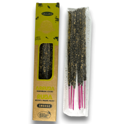 Encens Ulles de Ruda - Arruda - ULLAS - Fet a mà - 25gr - Fet a Índia - 100% Natural - ULLAS Encens Orgànic