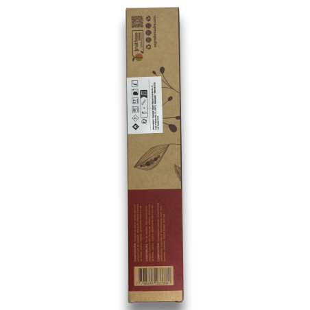 Incenso de Sândalo Mãe Sagrada - Conexão Interna - 5 bastões orgânicos - Incenso Artesanal
