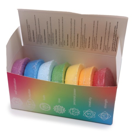 Chakra Harmony and Inner Glow Bath Bombs - Large Box - 7 pumps