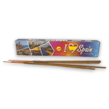 Incenso Souvenir Espanha Espanha Sree Vani - Incenso de Luxo - 1 pacote de 15gr.