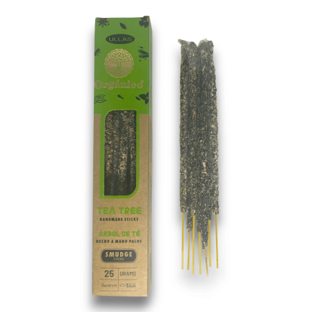 Tea Tree Incense - Tea Tree - Handmade - 25gr - Made in India - 100% Natural - ULLAS Organic Incense