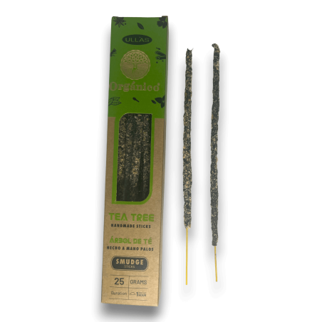 Tea Tree Incense - Tea Tree - Handmade - 25gr - Made in India - 100% Natural - ULLAS Organic Incense