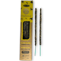 Rökelser Ullas av Ylang Ylang - Handgjord - 25 g - Tillverkad i Indien - 100% Naturlig - ULLAS Ekologisk Rökelser