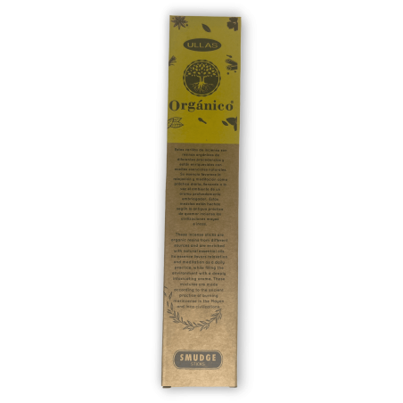 بخور أولاس معطر بالإيلانغ يلانغ - مصنوع يدويًا - 25 جرام - صُنع في الهند - 100% طبيعي - ULLAS بخور عضوي