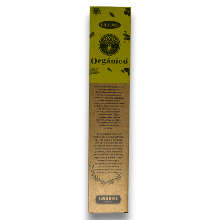 Bergamotte Ullas Räucherstäbchen - Handgemacht - 25gr - Made in India - 100% natürlich - ULLAS Bio Räucherstäbchen