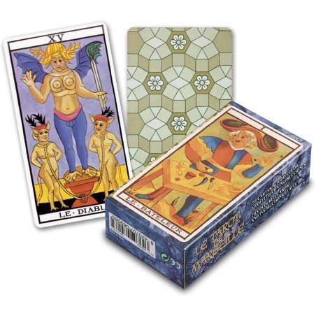 FOURNIER マルセイユ・タロット（Le Tarot de Marseille）- 78枚のカラー絵柄 - 大アルカナ22枚、小アルカナ56枚