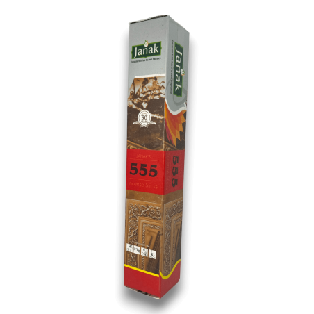 Encens Janak 555 - Paquet de 50gr. - Fet a Índia