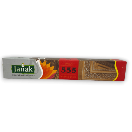 Incienso Janak 555 - Paquete de 50gr. - Hecho en India