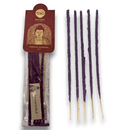 ローズタオナチュラルエナジー愛-5本の太いスティックを持つインセンス
