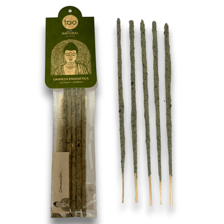 Natural TAO Herbal Incense Energy Cleansing - 5 dicke Stäbchen