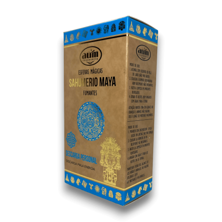 Maya rökbomber Personlig urladdning AUM FRAGRANCES - Magic Spheres Sahumerio 8 rökelsebomber Dålig energiurladdning